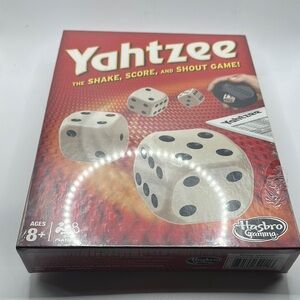 Yahtzee Dice Game - Classic White